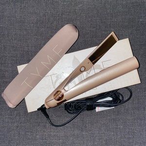 NIB TYME PRO HAIR CURLING IRON ROSE GOLD